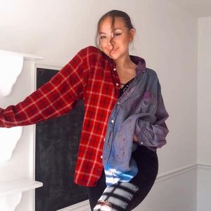 dyed "Chaps" flannel size XL